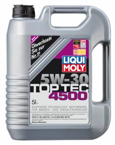 Моторное масло Liqui Moly Top Tec 4500 SAE 5w30, 5л